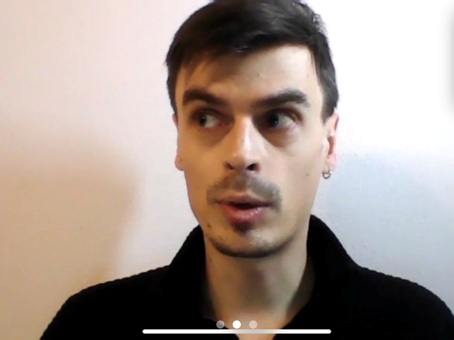 Спікер онлайн-семінару «Репортажі з війни. Поради для журналістів» Станіслав Козлюк